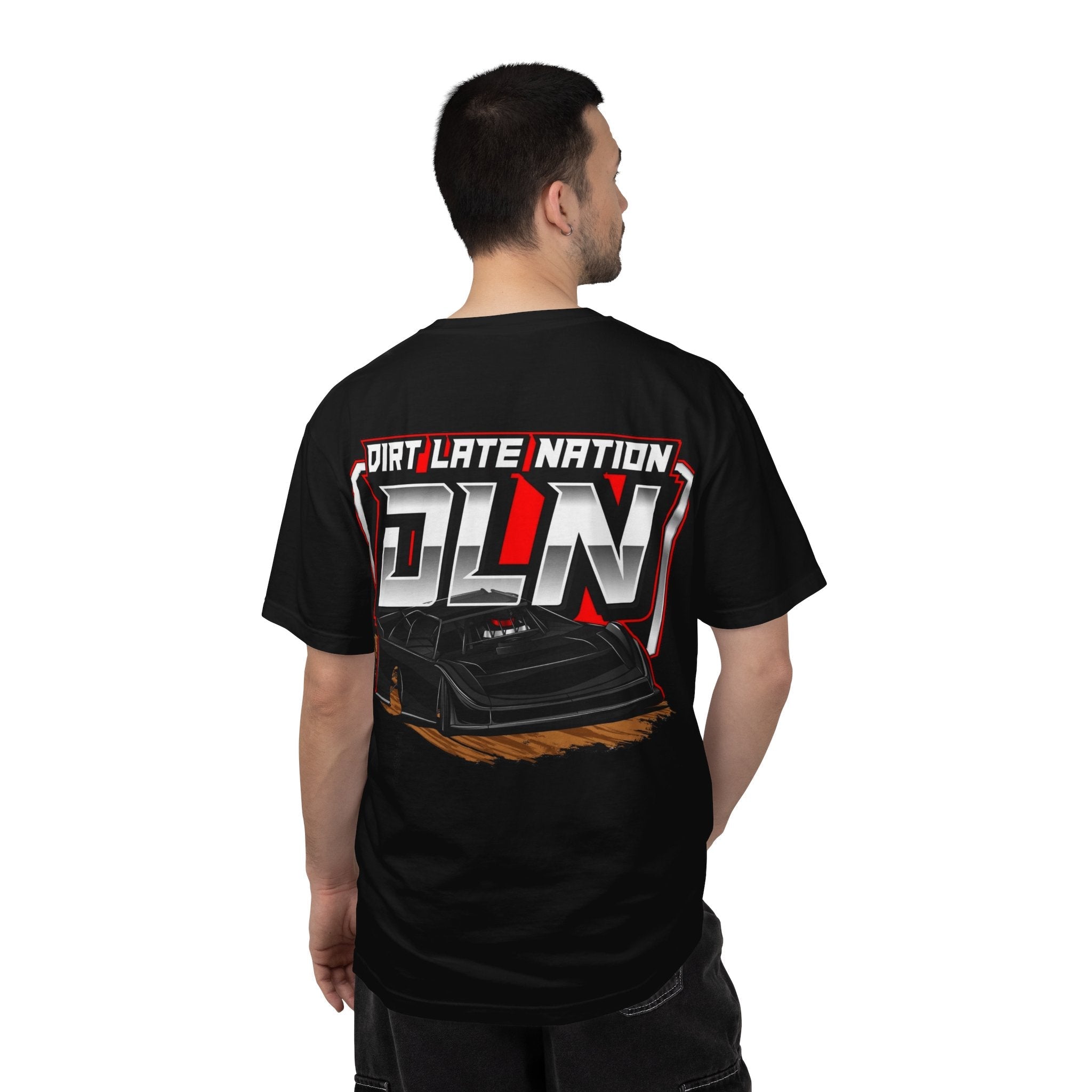 DLN Dirt Late Nation Racing T-Shirt — Dirt Late Model Race Car Tee - Grace & Grit Boutique