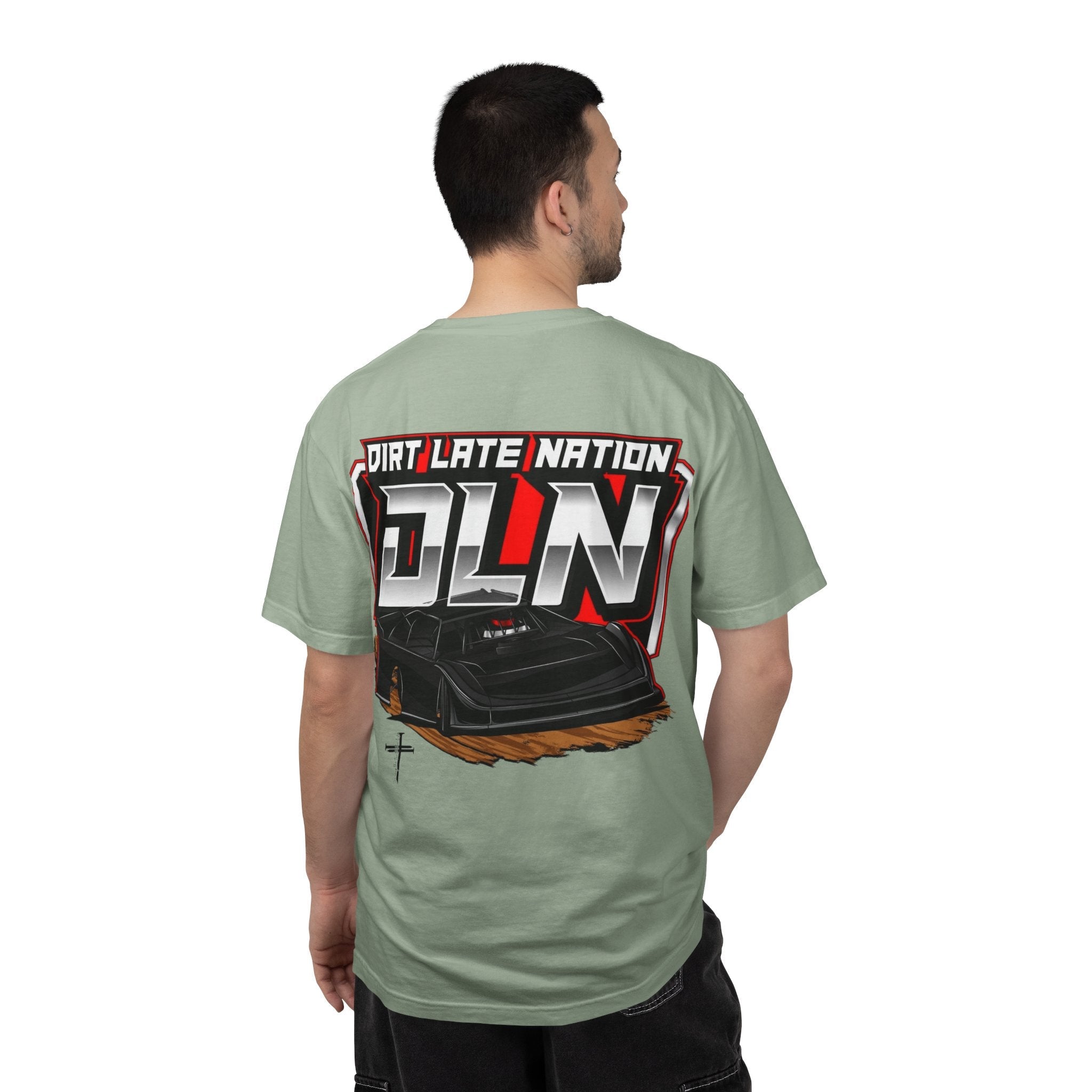 DLN Dirt Late Nation Racing T-Shirt — Dirt Late Model Race Car Tee - Grace & Grit Boutique