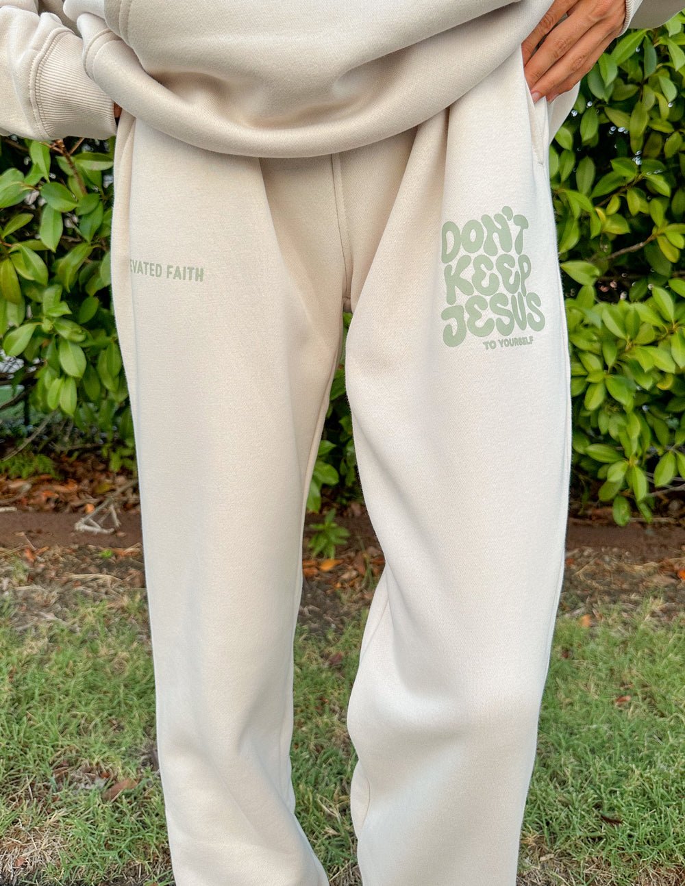 Don't Keep Jesus to Yourself Unisex Sweatpant - Grace & Grit Boutique
