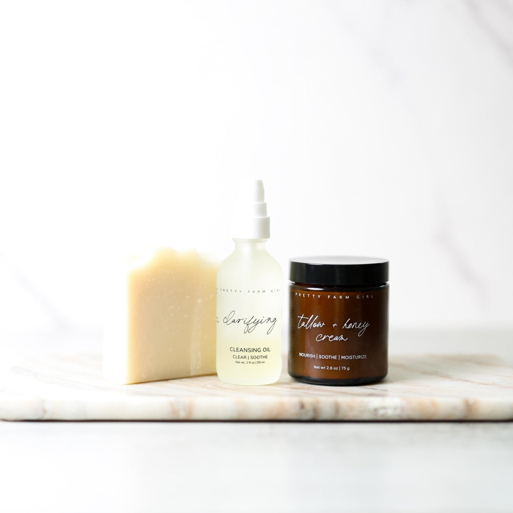 Double Cleansing Kit: Soothing - Grace & Grit Boutique