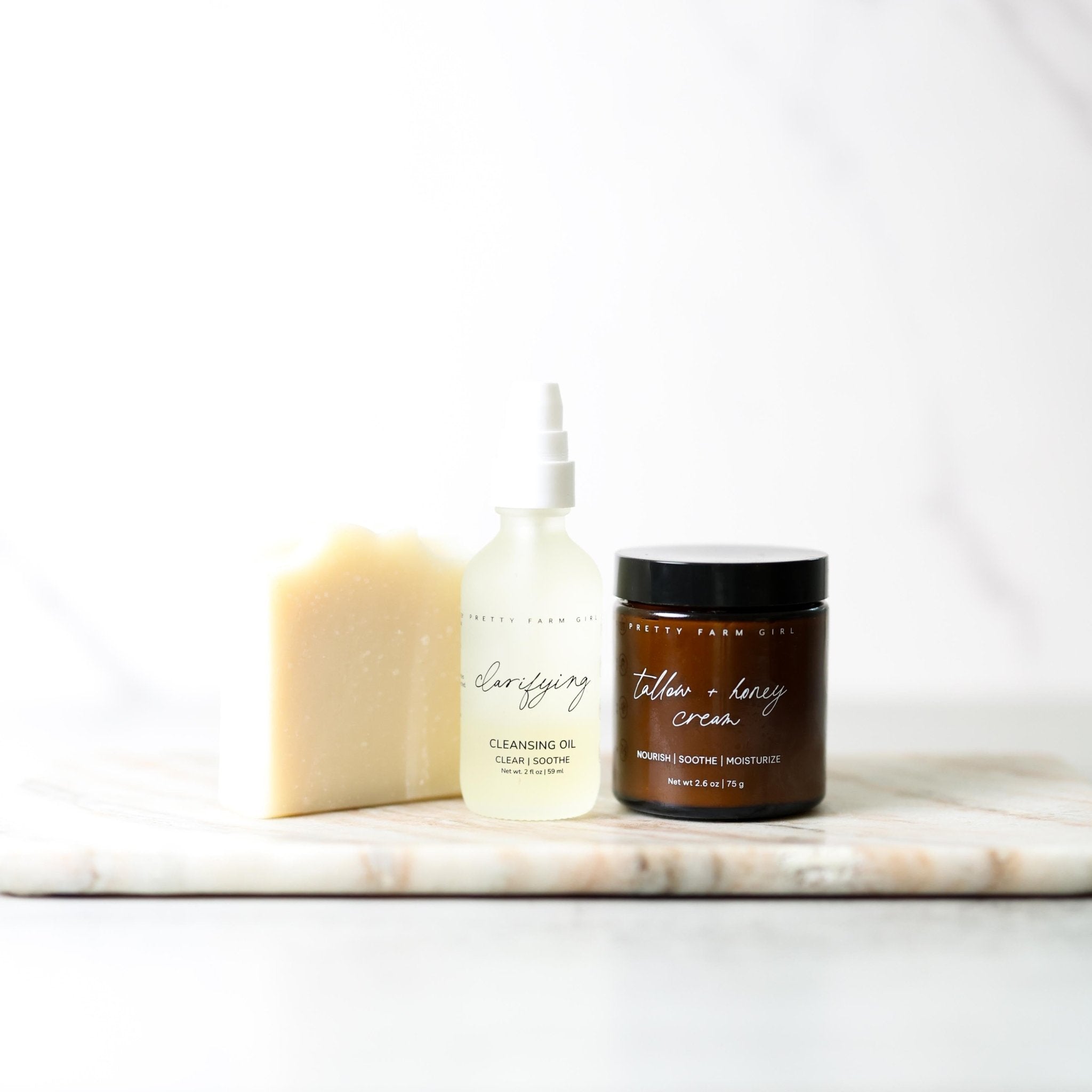 Double Cleansing Kit: Soothing - Grace & Grit Boutique