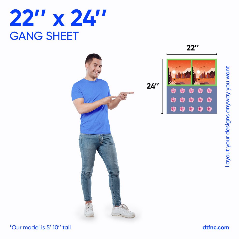 DTF Transfers - Upload Your Gang by DTF North Carolina