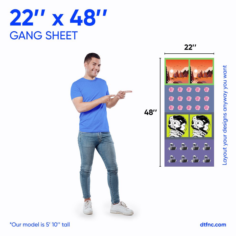 DTF Transfers - Upload Your Gang by DTF North Carolina