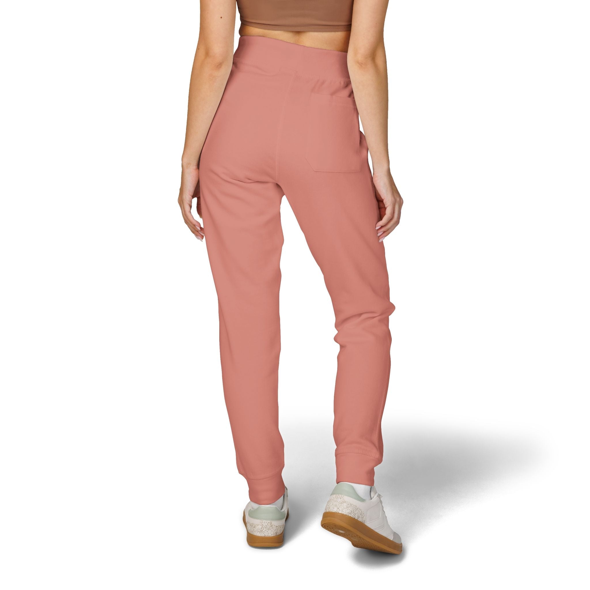 Embroidered 'JESUS' Fleece Sweatpants — Cozy Christian Joggers - Grace & Grit Boutique