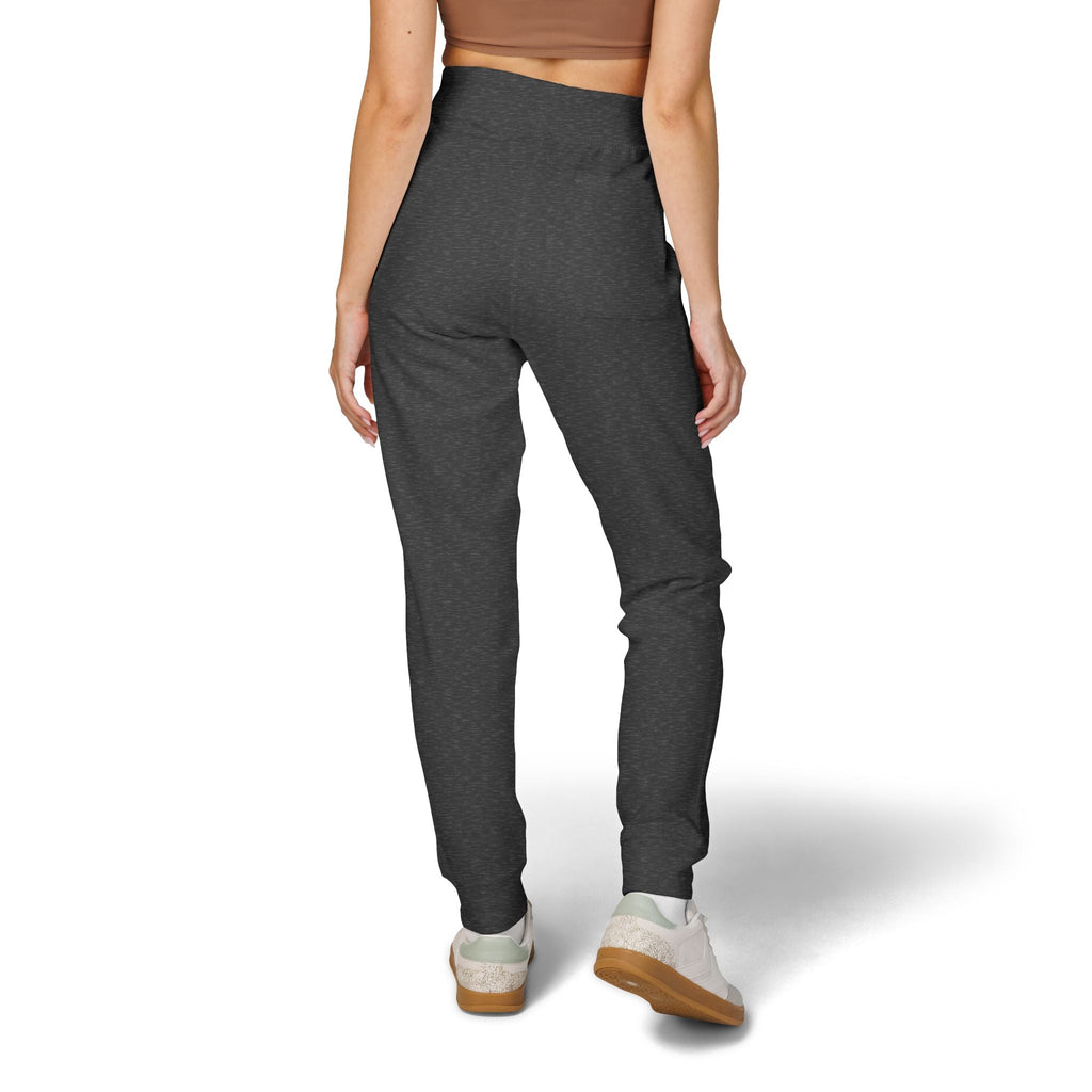 Embroidered 'JESUS' Fleece Sweatpants — Cozy Christian Joggers - Grace & Grit Boutique