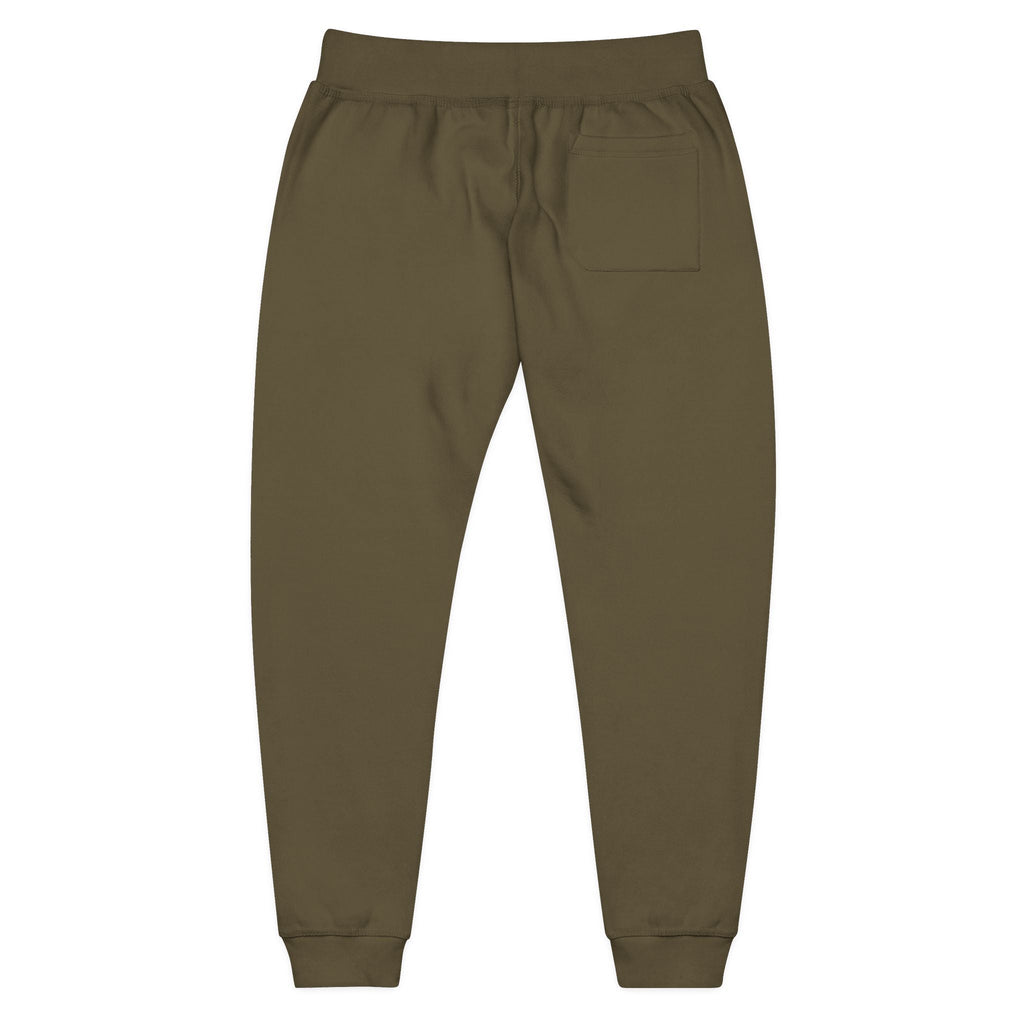 Embroidered 'JESUS' Fleece Sweatpants — Cozy Christian Joggers - Grace & Grit Boutique