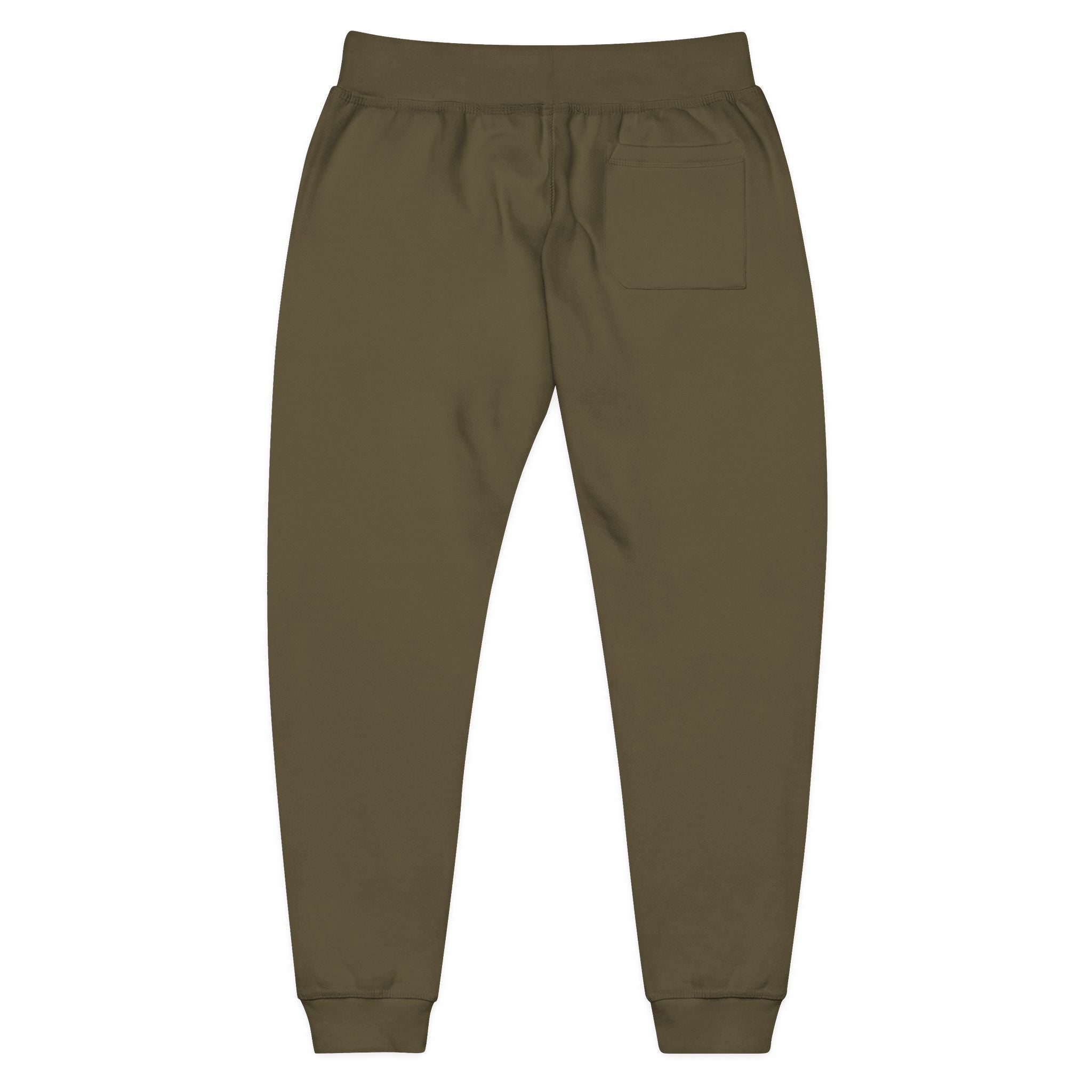 Embroidered 'JESUS' Fleece Sweatpants — Cozy Christian Joggers - Grace & Grit Boutique