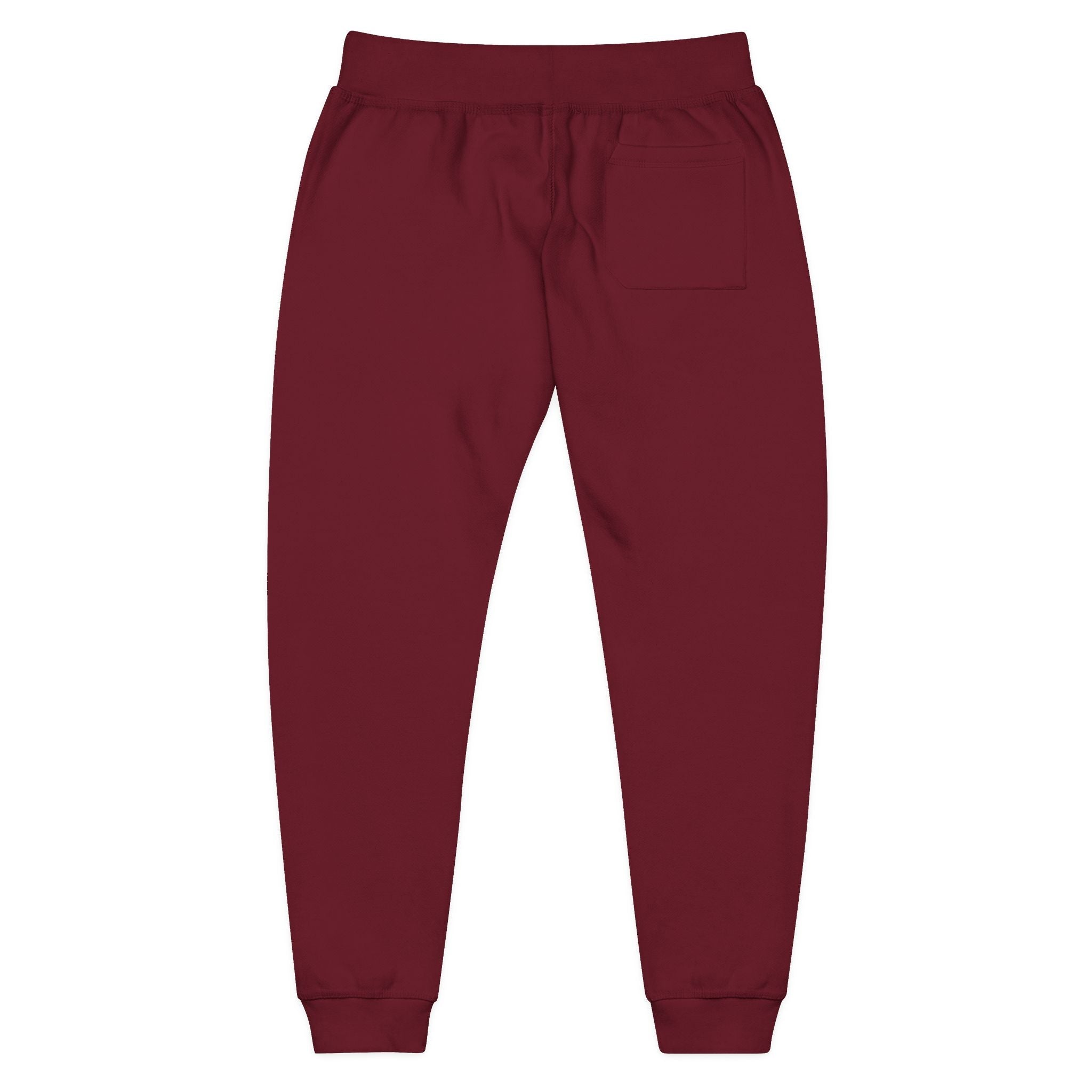 Embroidered 'JESUS' Fleece Sweatpants — Cozy Christian Joggers - Grace & Grit Boutique
