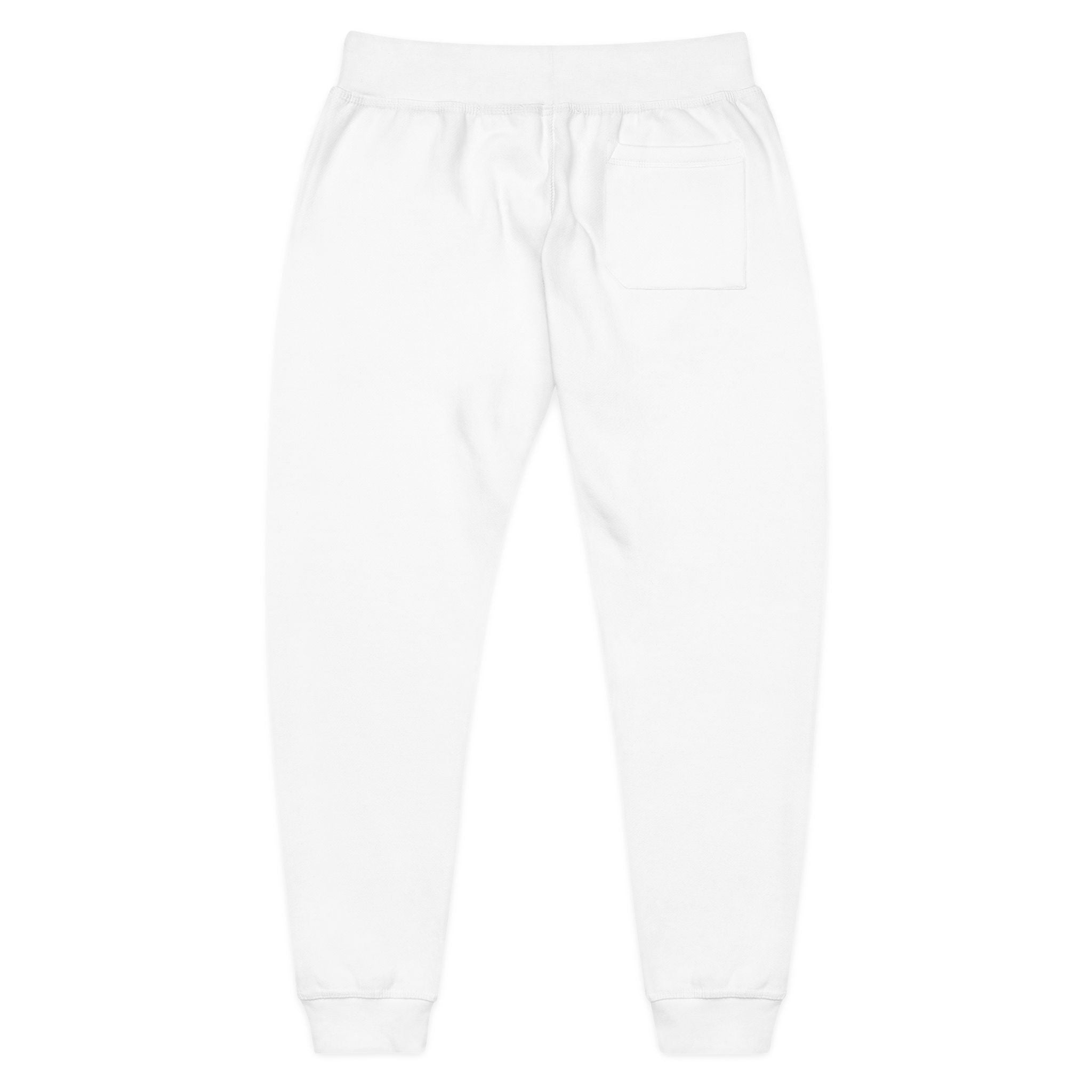 Embroidered 'JESUS' Fleece Sweatpants — Cozy Christian Joggers - Grace & Grit Boutique