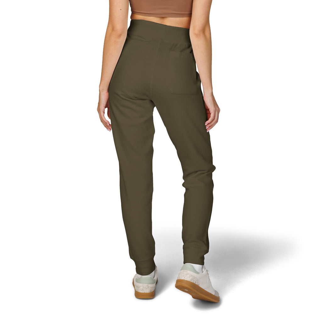 Embroidered 'JESUS' Fleece Sweatpants — Cozy Christian Joggers - Grace & Grit Boutique