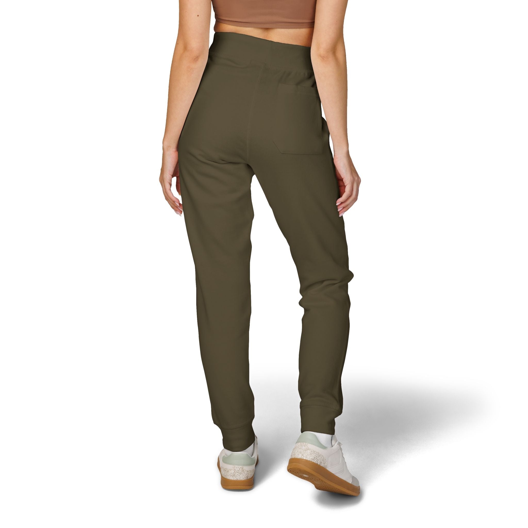 Embroidered 'JESUS' Fleece Sweatpants — Cozy Christian Joggers - Grace & Grit Boutique