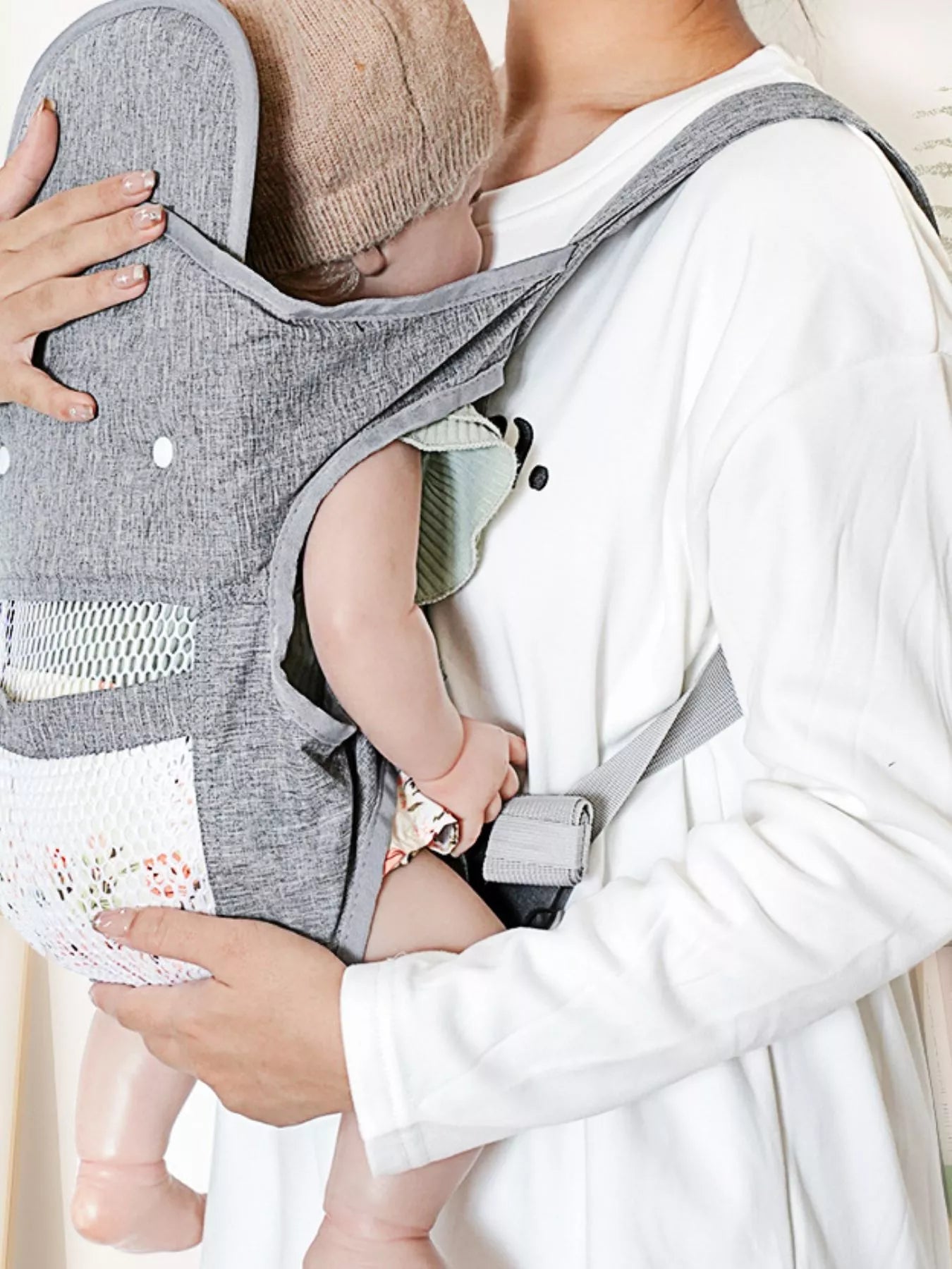 Ergonomic Hands-Free Baby Wrap by Trendsi