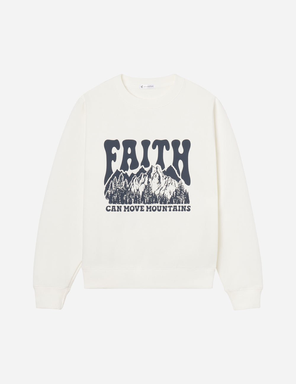Faith Can Move Mountains Unisex Crewneck - Grace & Grit Boutique