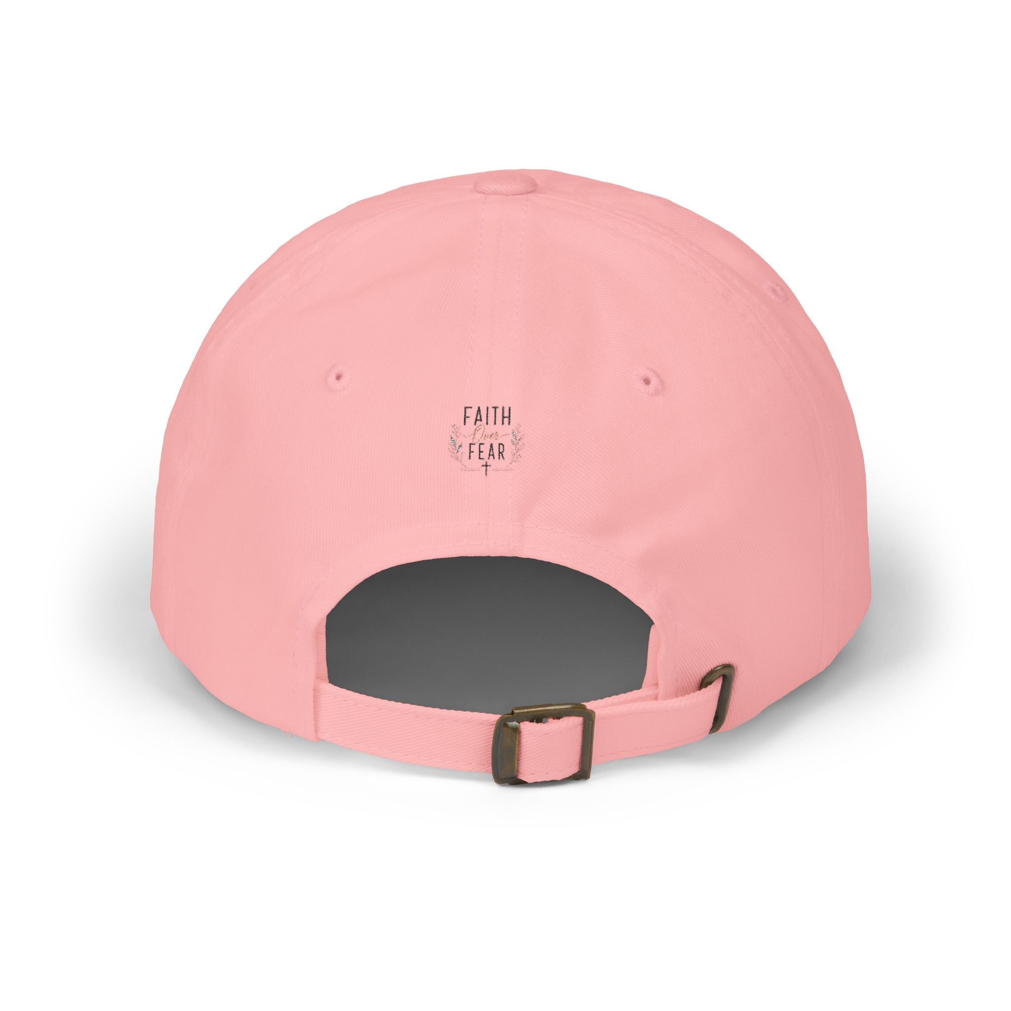 Faith Over Fear Cap — Minimal Christian Baseball Hat - Grace & Grit Boutique