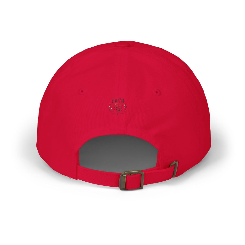 Faith Over Fear Cap — Minimal Christian Baseball Hat - Grace & Grit Boutique