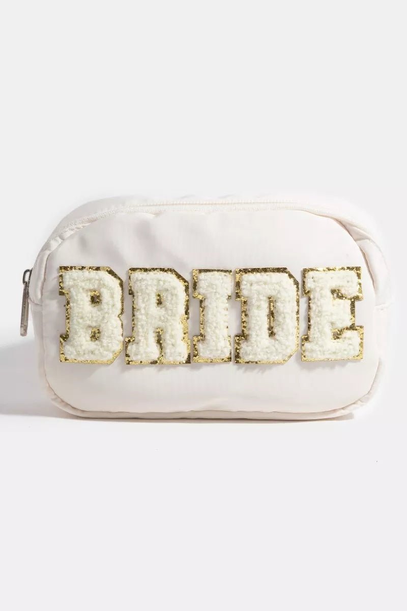 Fame Fuzzy Glitter Bride Crossbody Bag - Grace & Grit Boutique