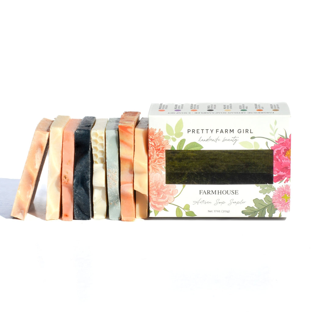 Farmhouse Artisan Goat Milk & Tallow Soap Sampler - Grace & Grit Boutique