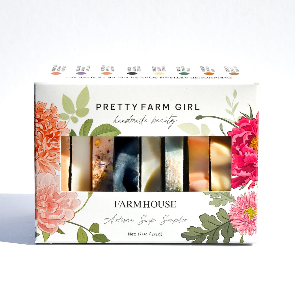 Farmhouse Artisan Goat Milk & Tallow Soap Sampler - Grace & Grit Boutique