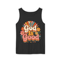 Floral Christian Tank Top - God Is Good Tee for Faith Wear - Grace & Grit Boutique