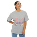 Floral Oversized Boxy Tee for Moms - Mother's Day Gift - Grace & Grit Boutique