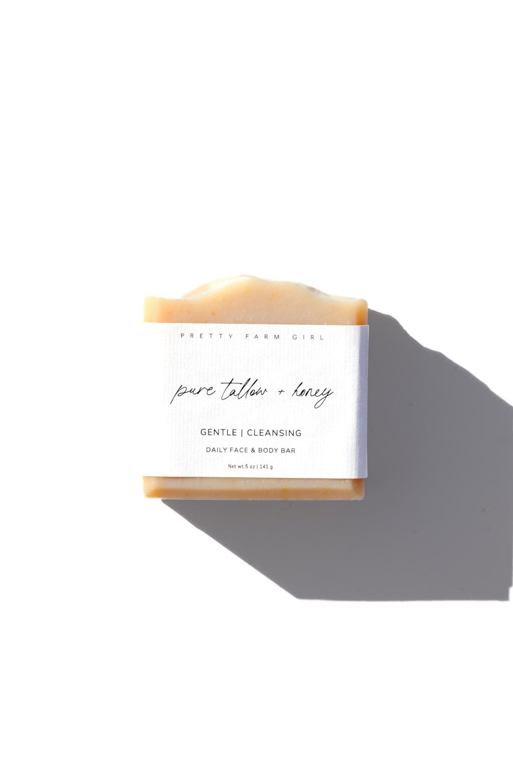 Fragrance Free Handmade Tallow + Goat Milk Soap Bar Trio - Grace & Grit Boutique