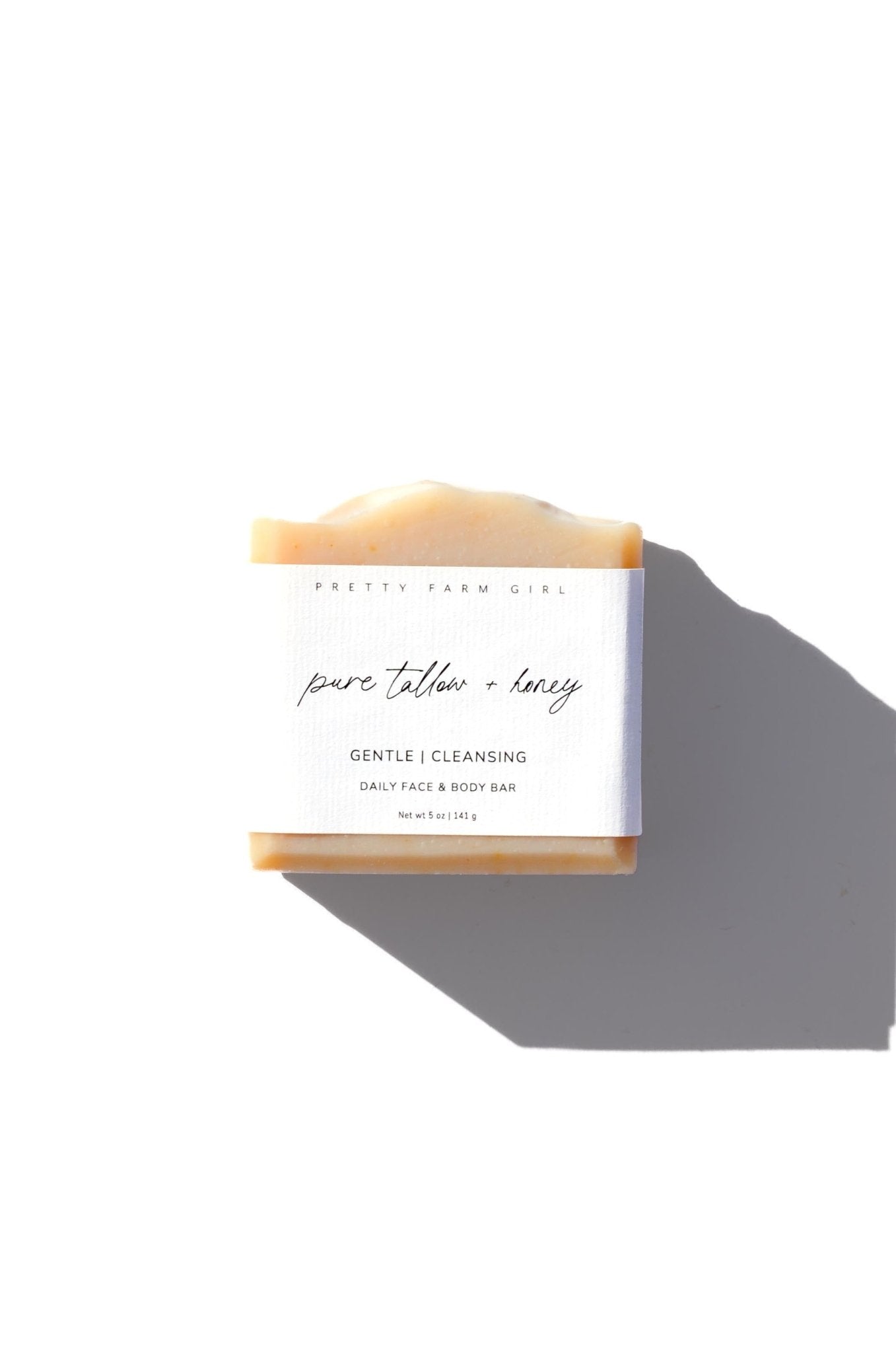 Fragrance Free Handmade Tallow + Goat Milk Soap Bar Trio - Grace & Grit Boutique