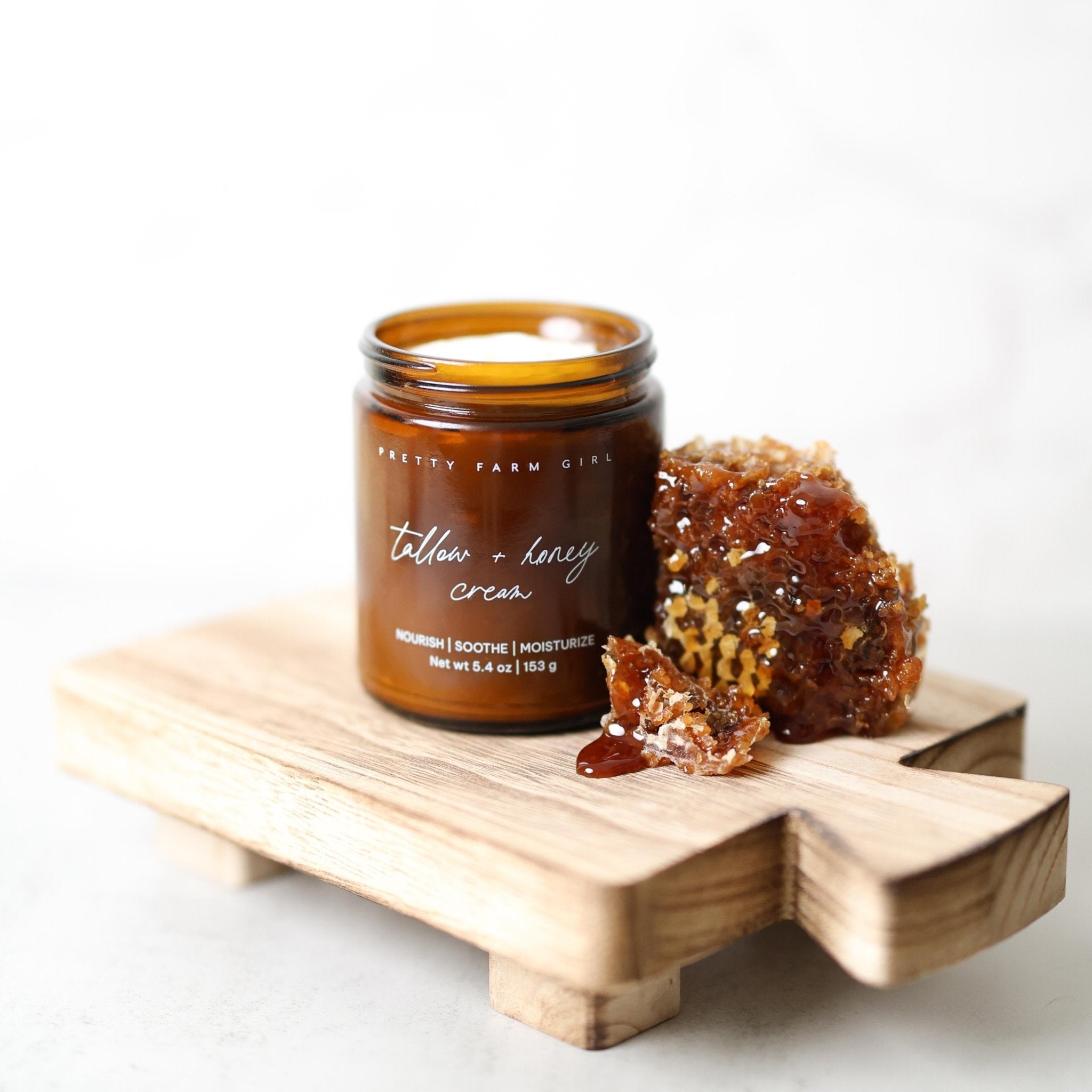 Fragrance Free Tallow + Honey Cream for Sensitive Skin - Grace & Grit Boutique