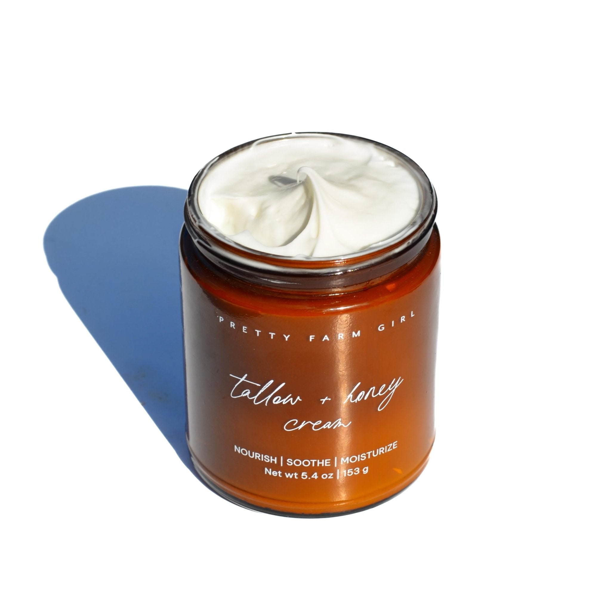 Fragrance Free Tallow + Honey Cream for Sensitive Skin - Grace & Grit Boutique