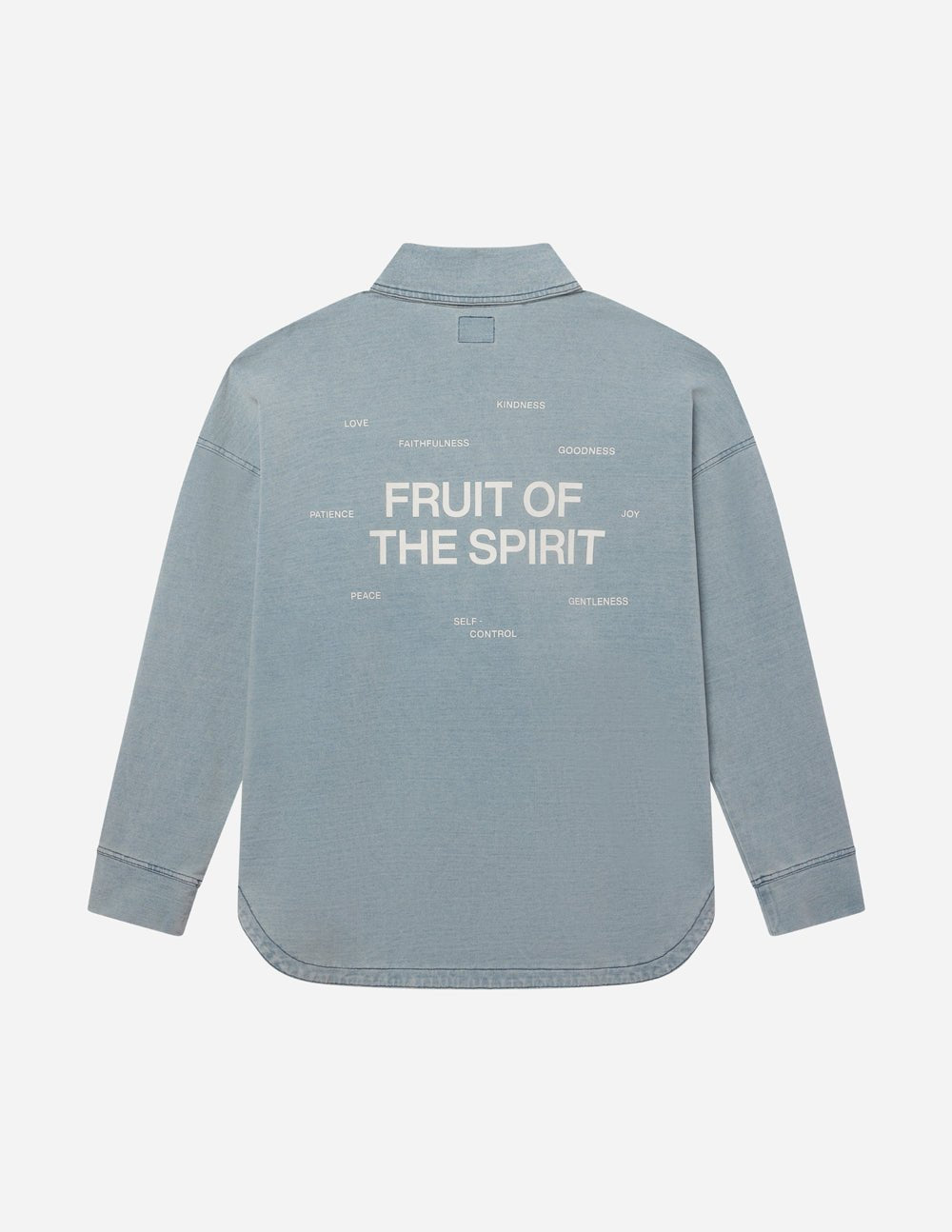 Fruit of the Spirit Shacket - Grace & Grit Boutique