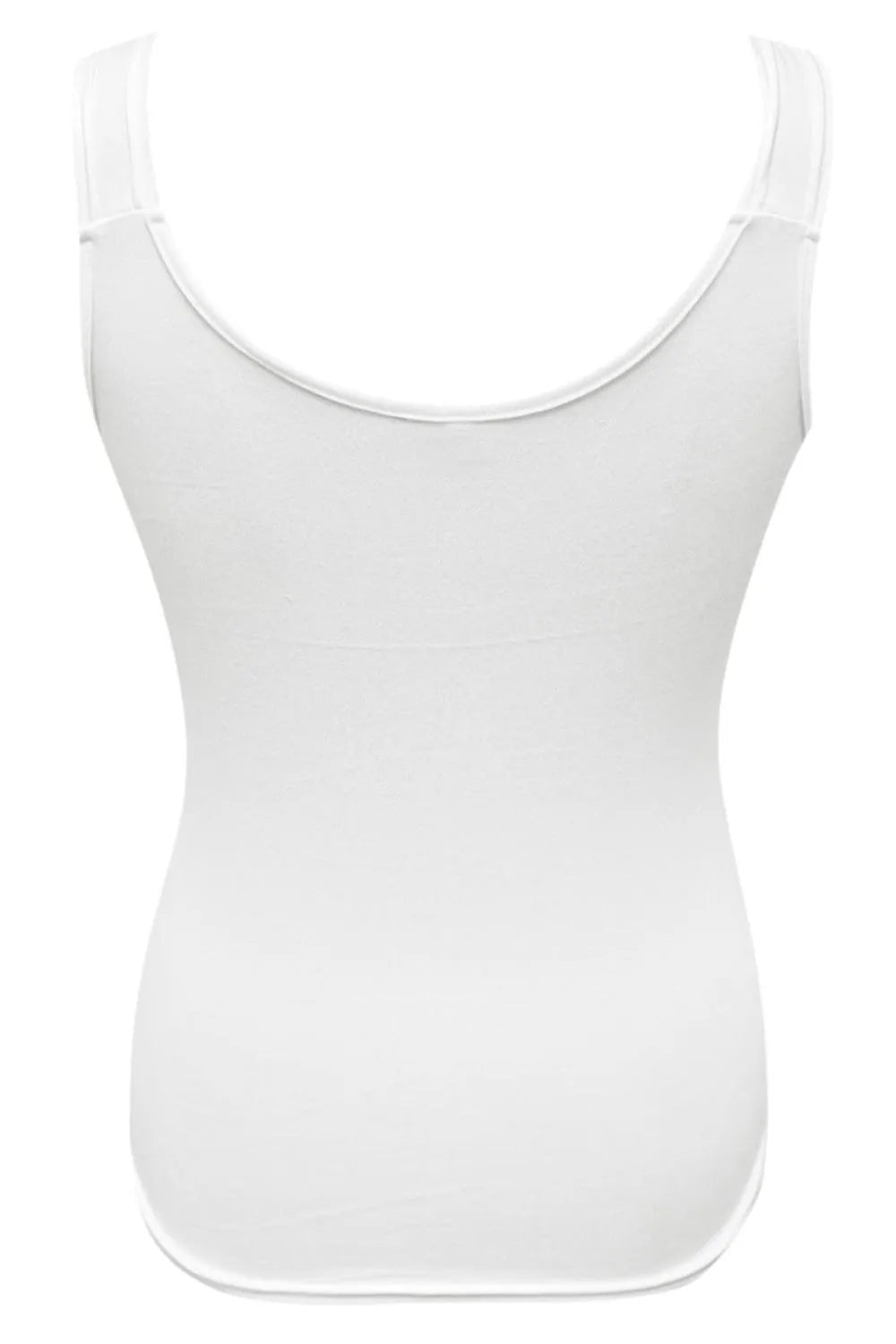 Full Size Lace Detail V - Neck Tank Plus Size - Grace & Grit Boutique