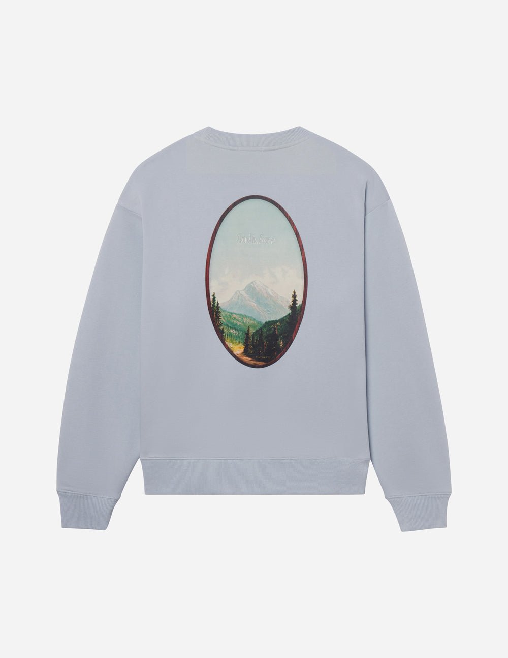 God Is Here Unisex Crewneck - Grace & Grit Boutique