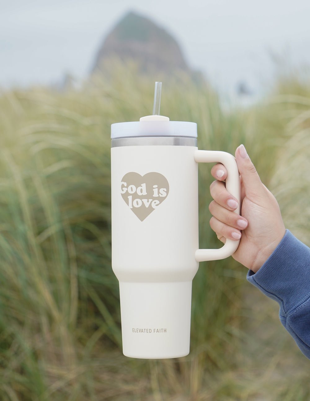 God is Love 40 oz Tumbler - Grace & Grit Boutique