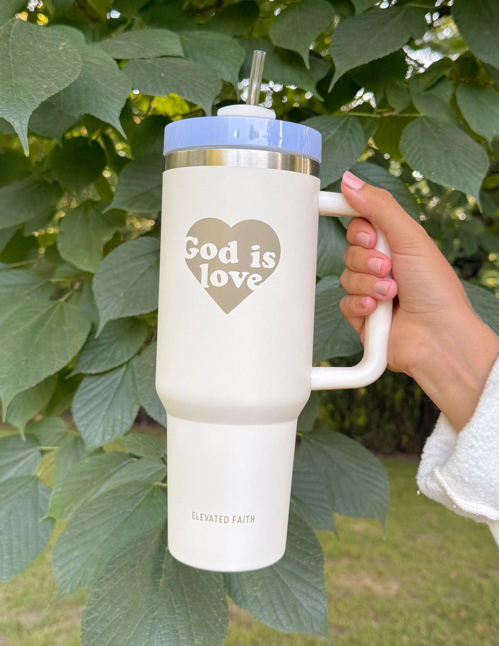 God is Love 40 oz Tumbler - Grace & Grit Boutique