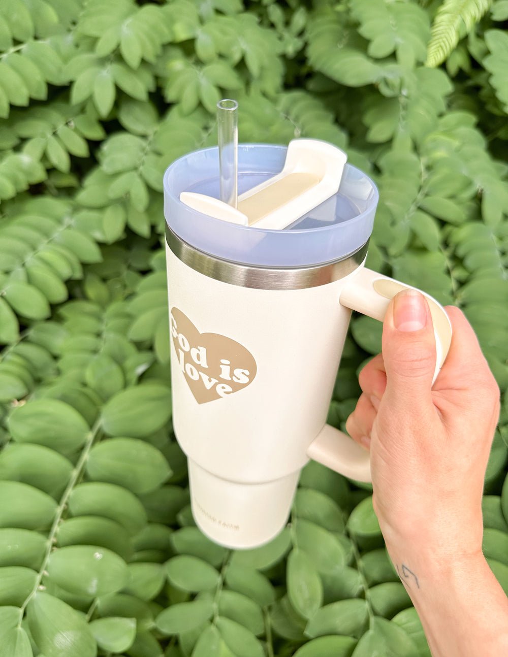 God is Love 40 oz Tumbler - Grace & Grit Boutique