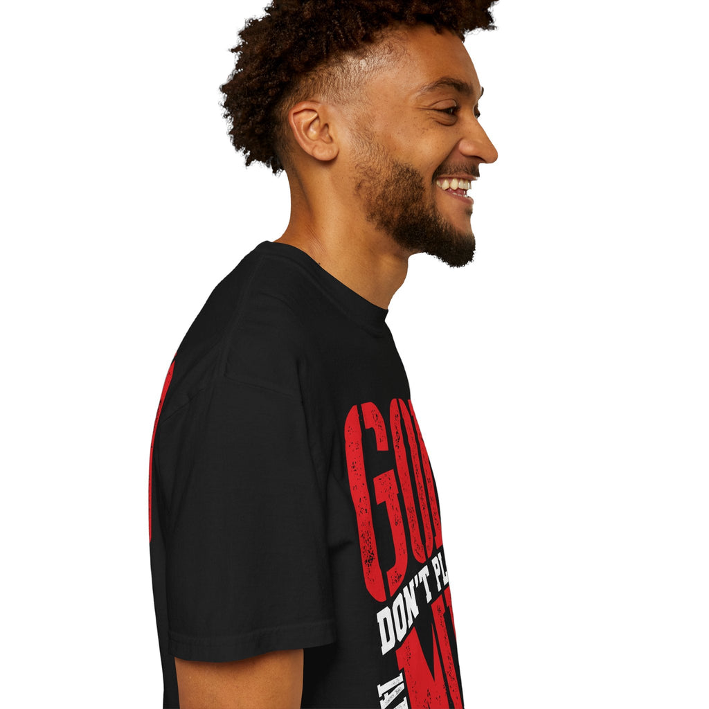 God Me T-Shirt — Distressed Bold Faith Graphic Tee - Grace & Grit Boutique