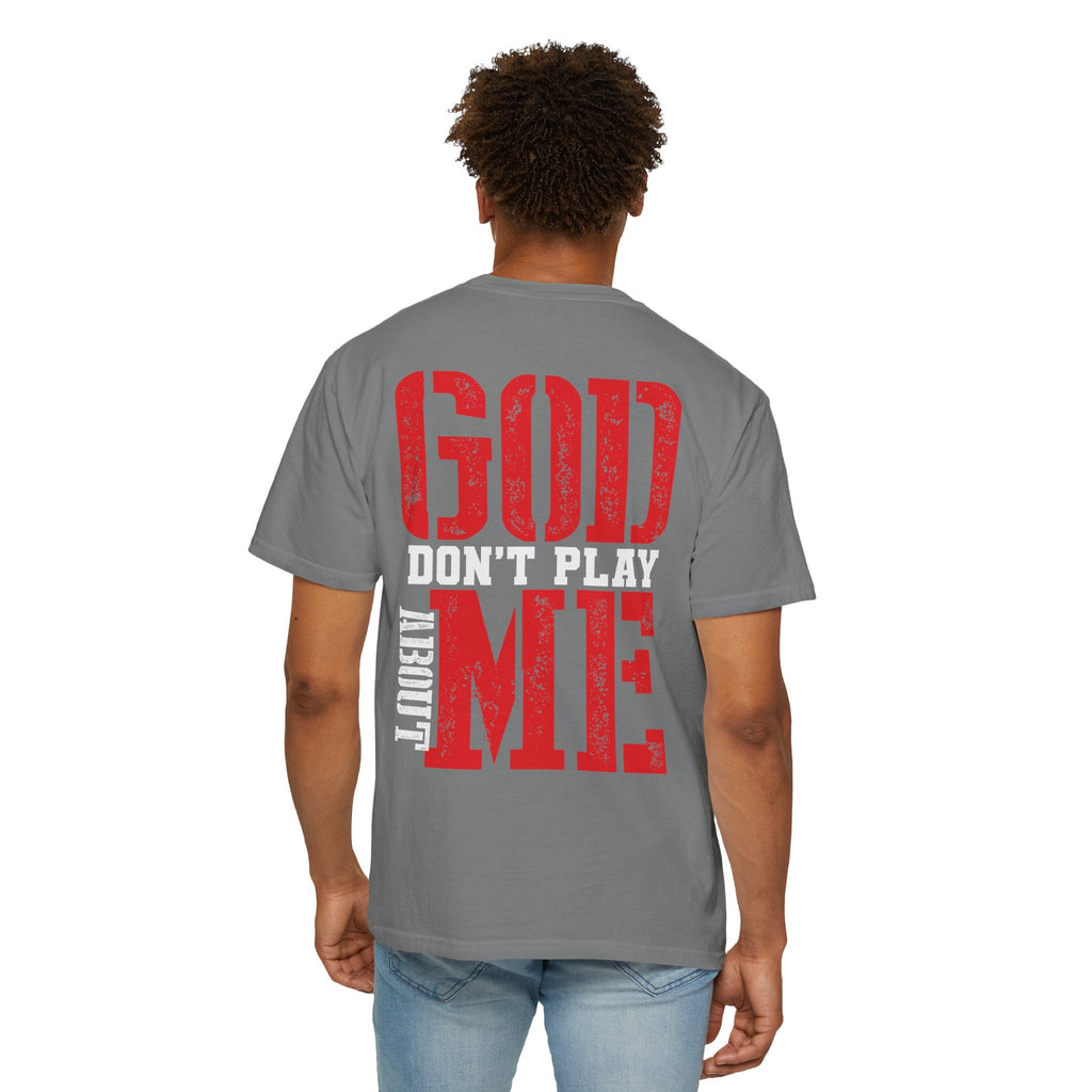 God Me T-Shirt — Distressed Bold Faith Graphic Tee - Grace & Grit Boutique