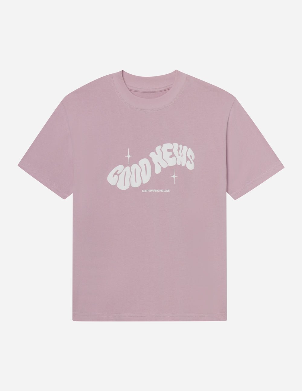 Good News Pink Unisex Tee - Grace & Grit Boutique