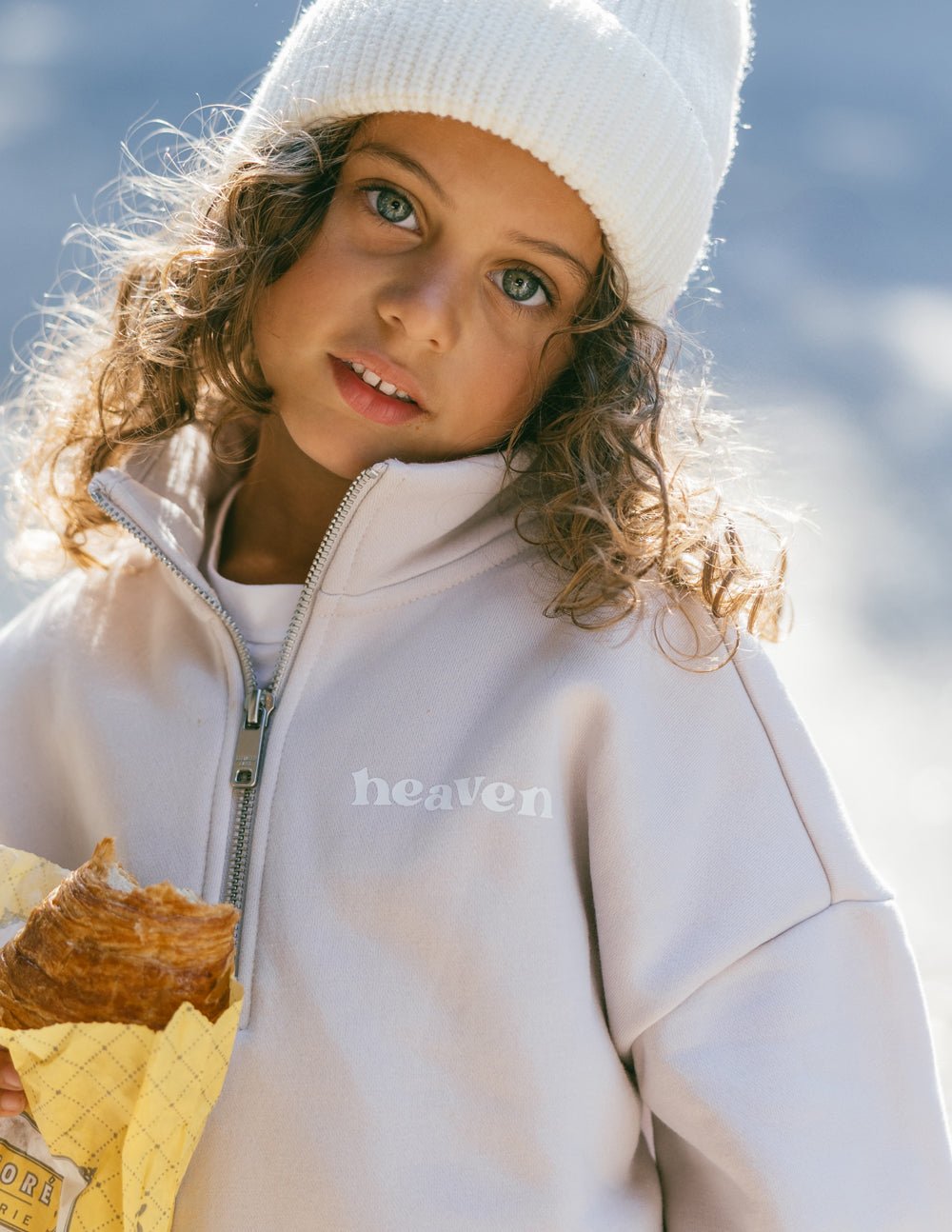 Heaven Kids Half - Zip - Grace & Grit Boutique