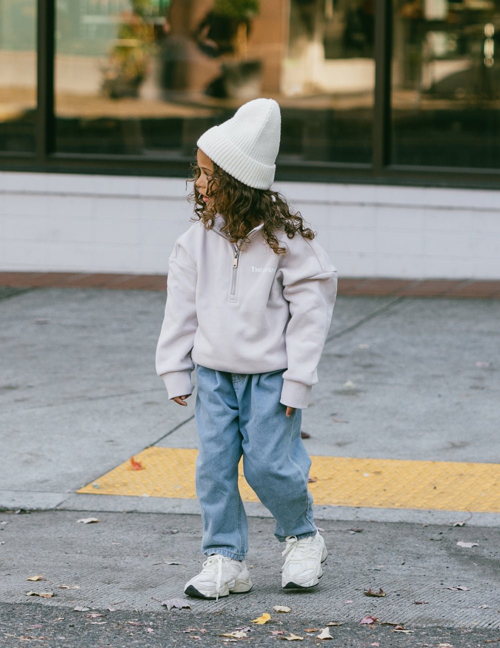 Heaven Kids Half - Zip - Grace & Grit Boutique