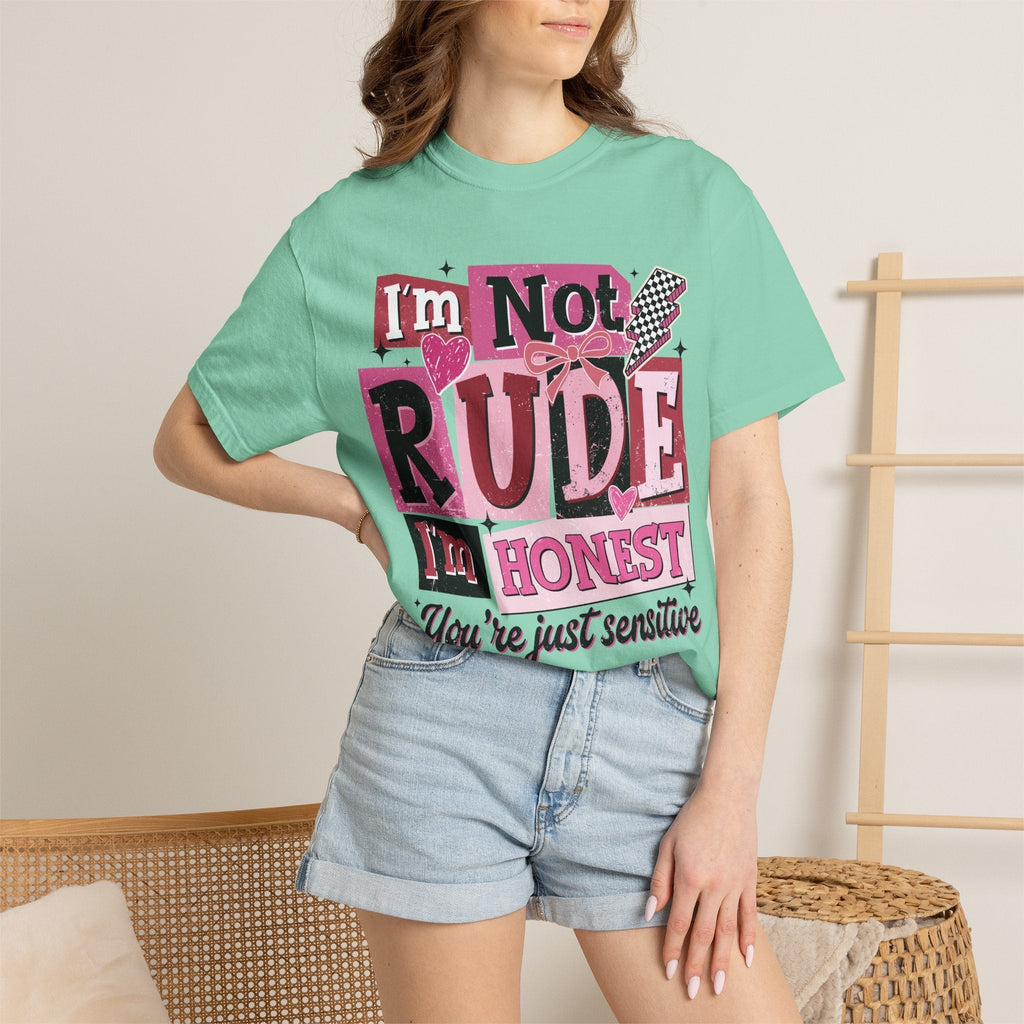 I'm Not Rude, I'm Honest T-Shirt Honest Quote Graphic Tee - Grace & Grit Boutique