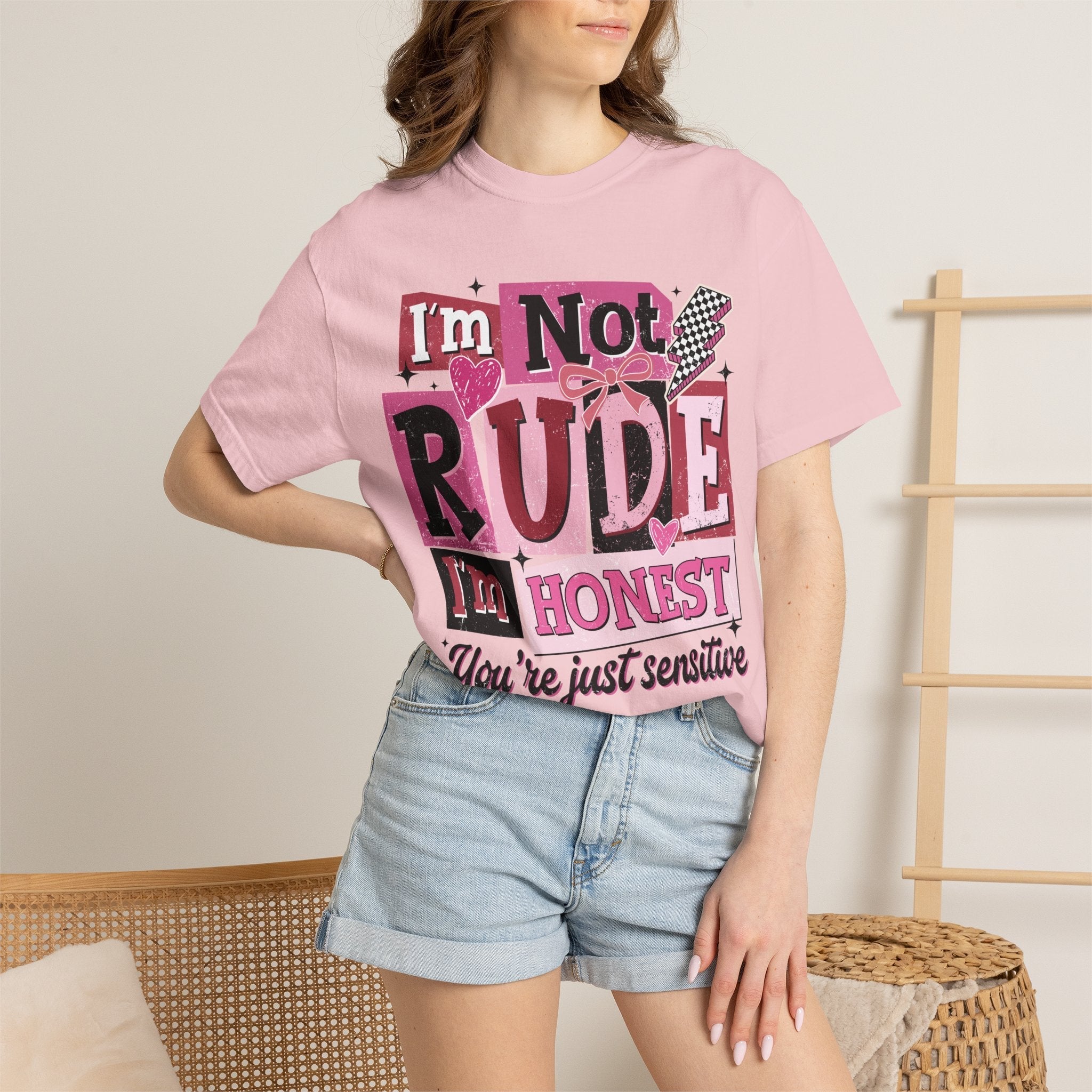 I'm Not Rude, I'm Honest T-Shirt Honest Quote Graphic Tee - Grace & Grit Boutique