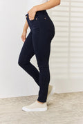 Judy Blue Full Size Garment Dyed Tummy Control Skinny Jeans - Grace & Grit Boutique