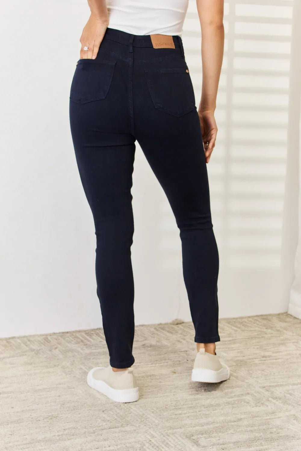 Judy Blue Full Size Garment Dyed Tummy Control Skinny Jeans - Grace & Grit Boutique