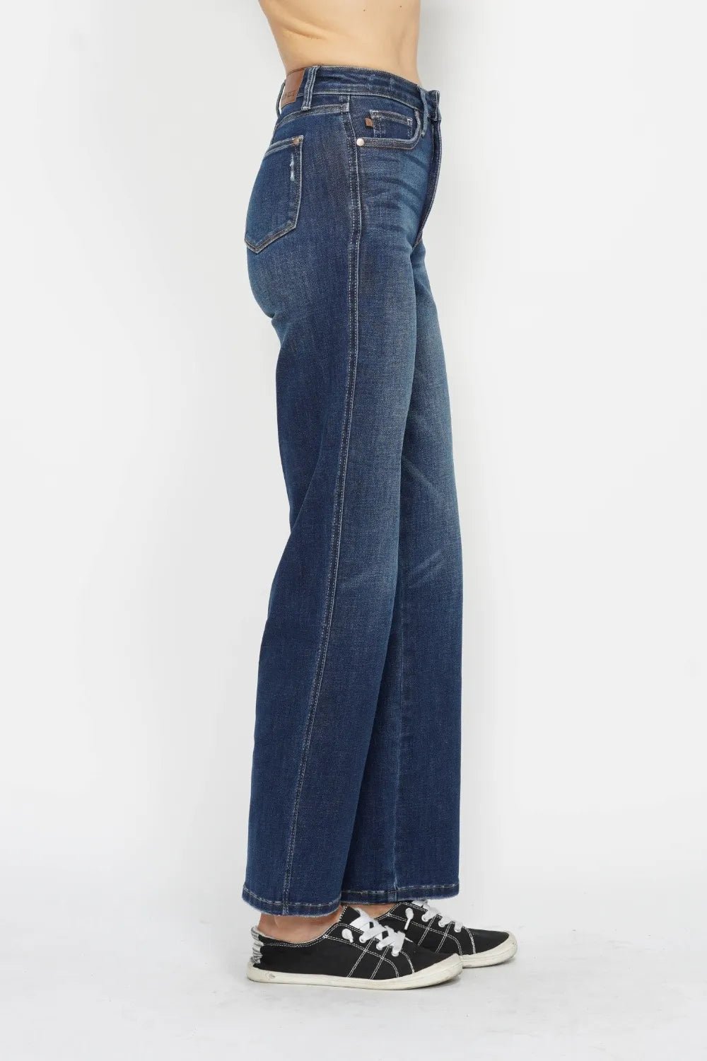 Judy Blue Full Size High Waist Tummy Control Jeans by Trendsi