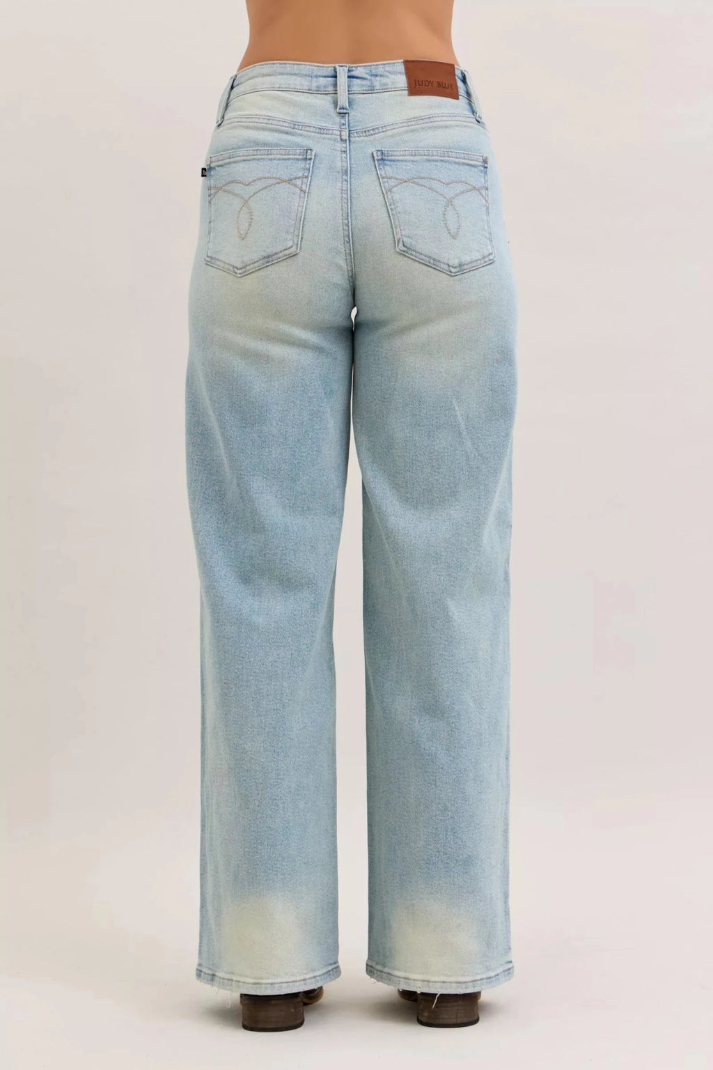 Judy Blue High Waist Column Straight Jeans - Grace & Grit Boutique