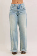 Judy Blue High Waist Column Straight Jeans - Grace & Grit Boutique