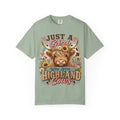 Just a Girl Who Loves Highland Cows T-Shirt - Grace & Grit Boutique