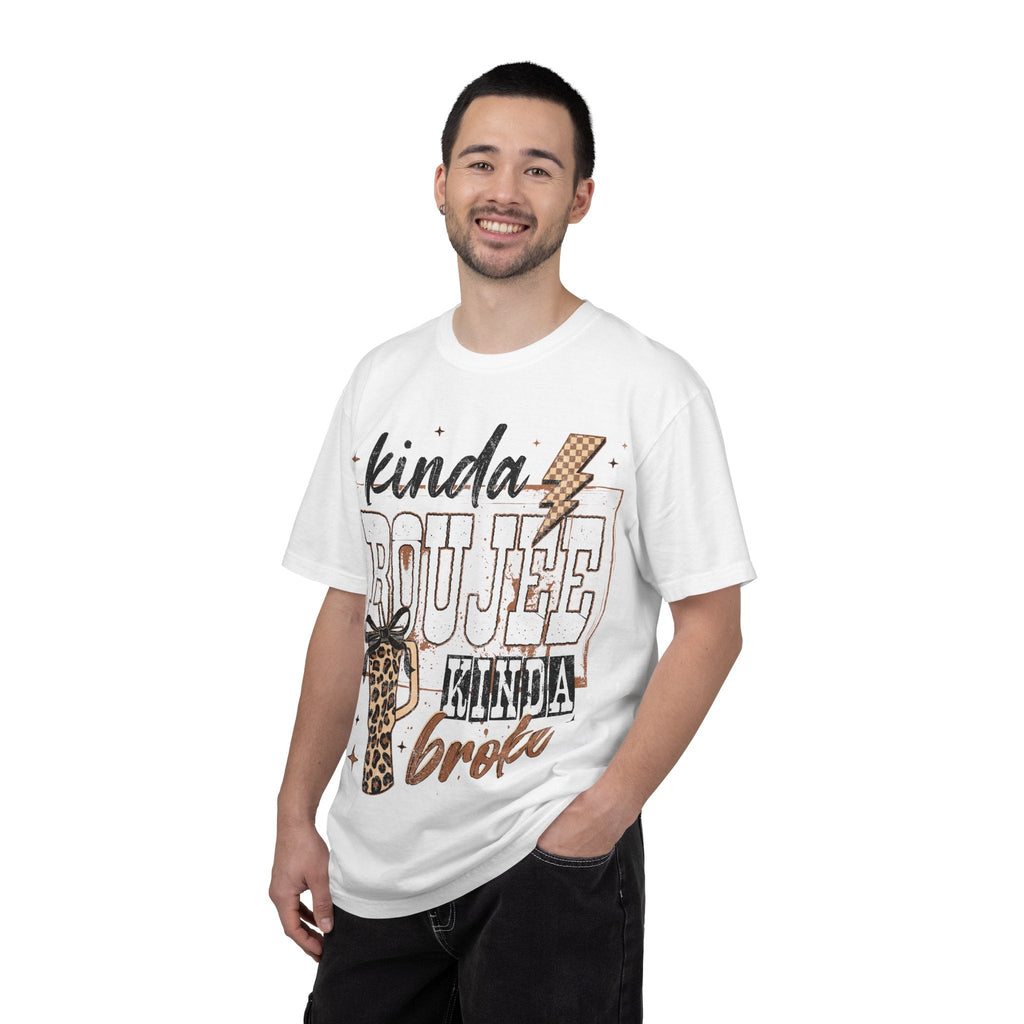 Kinda Boujee Kinda Broke T-Shirt - Grace & Grit Boutique