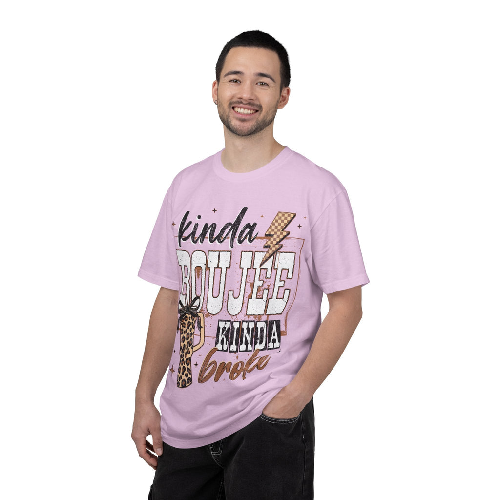 Kinda Boujee Kinda Broke T-Shirt - Grace & Grit Boutique
