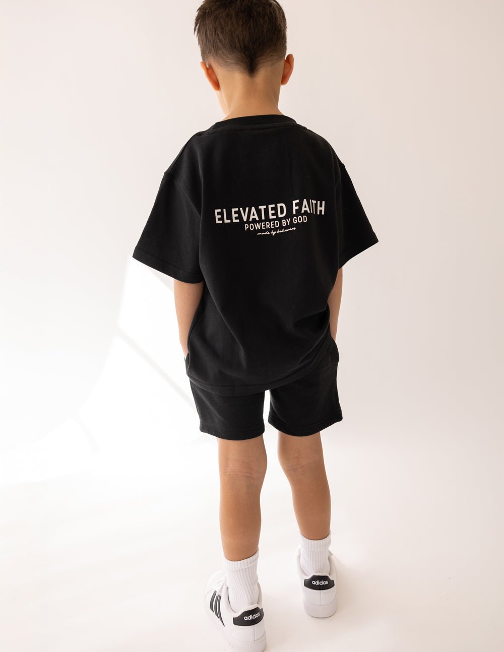 Kingdom Club Black Kids Tee - Grace & Grit Boutique